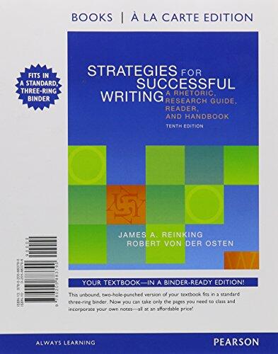 Strategies for Successful Writing: A Rhetoric, Research Guide, Reader, and Handbook [with MyWritingLab & eText Access Code]