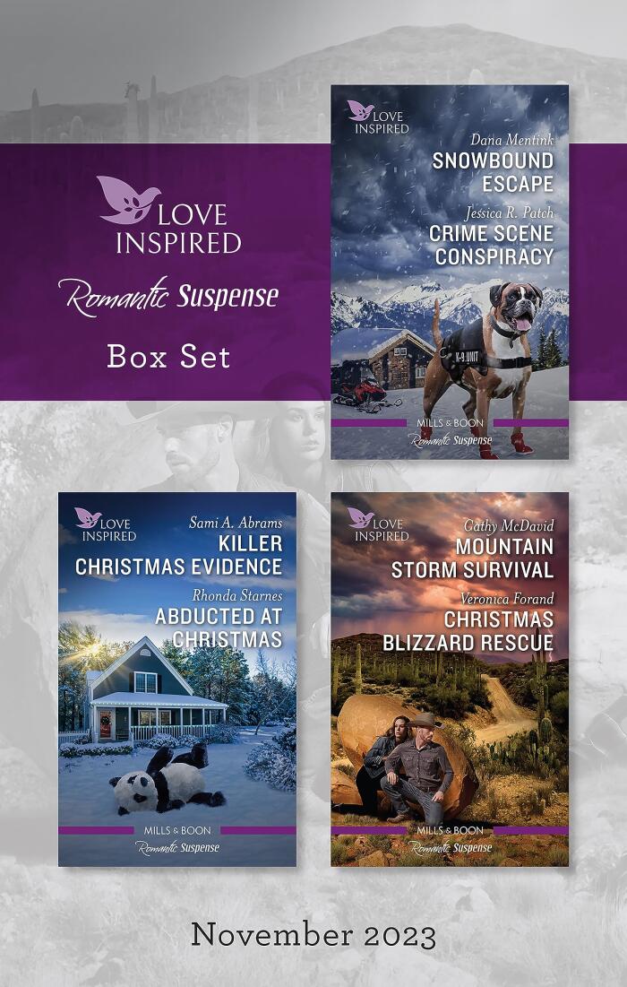 Love Inspired Suspense Box Set Nov 2023 (Snowbound Escape, Crime Scene Conspiracy, Killer Christmas Evidence, Abducted at Christmas, Mountain Sto)