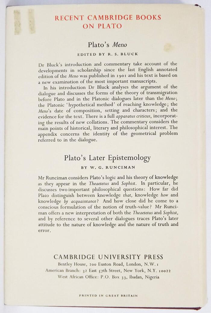 The Republic, Vol 2, Books 6-10 and Indexes
