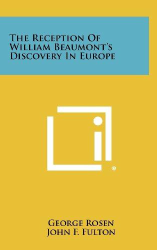 The Reception of William Beaumont's Discovery in Europe