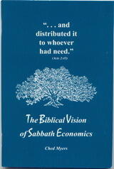 The Biblical Vision of Sabbath Economics