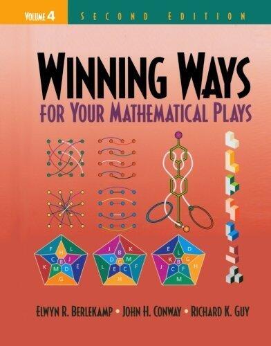 Winning Ways for Your Mathematical Plays (Volume 4)
