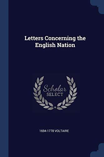 Letters Concerning the English Nation