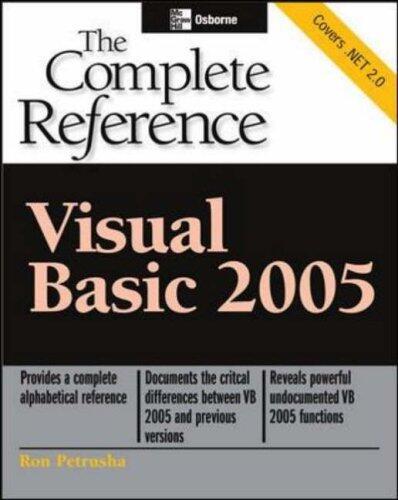 Visual Basic 2005: The Complete Reference