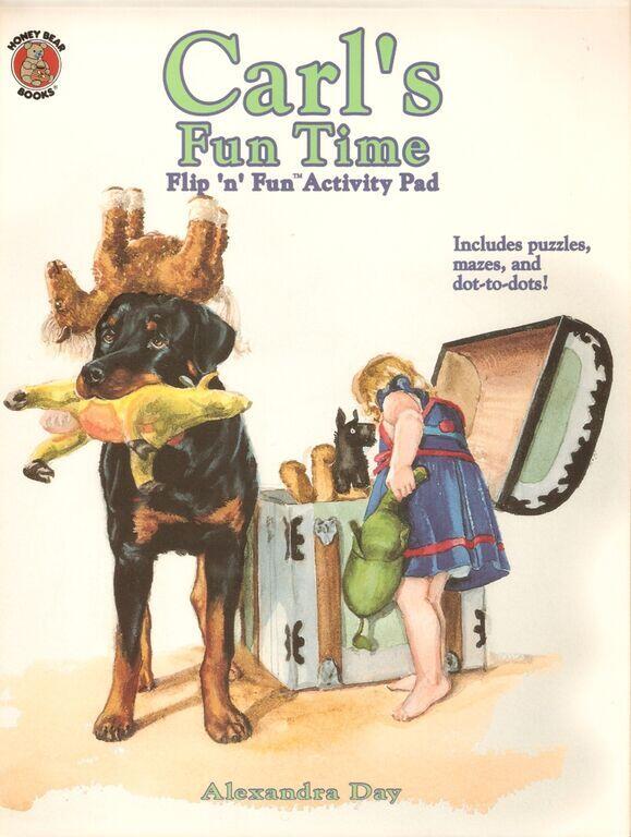 Carl's Fun Time: Flip 'n' Fun Activity Pad