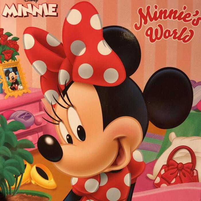 Disney's Minnie - Minnie's World - with Daisy Duck, Mickey Mouse - Hardcover Book