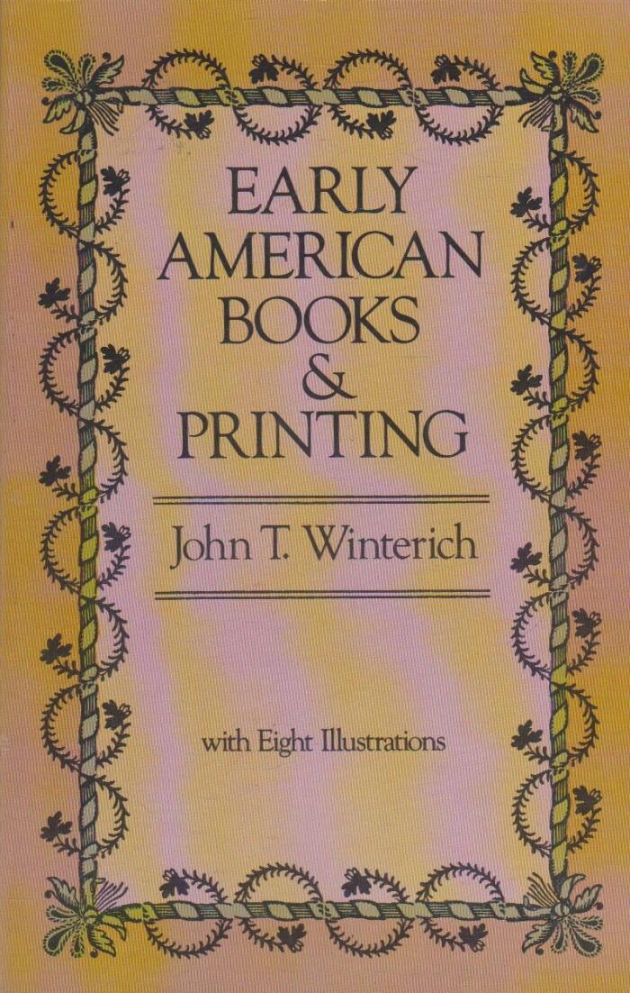 Early American Books & Printing