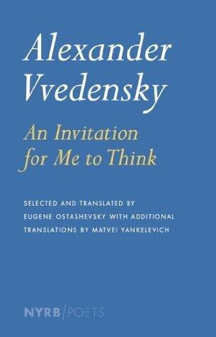 An Invitation For Me To Think