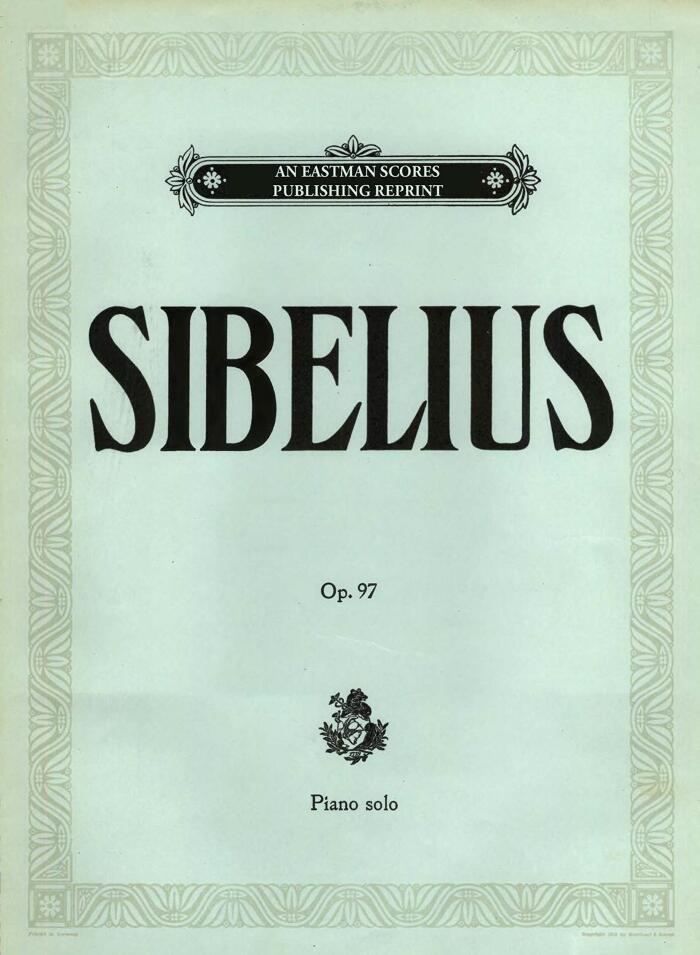 Sibelius : Bagatellen, fur Pianoforte zu zwei Handen, op. 97