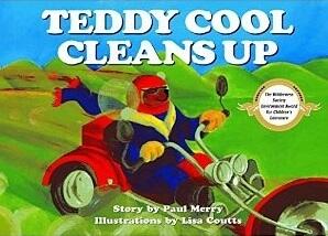 Teddy Cool Cleans Up
