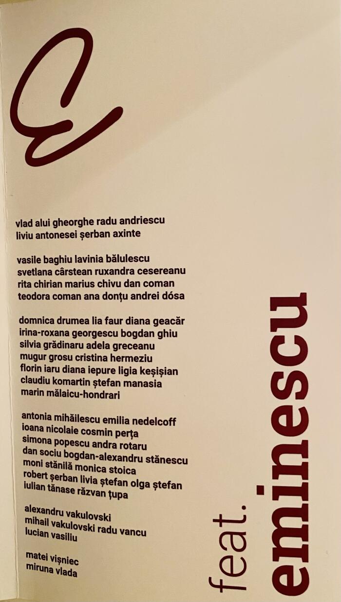 feat. Eminescu