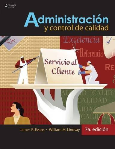 Administracion y Control de la Calidad: Management and Quality Control