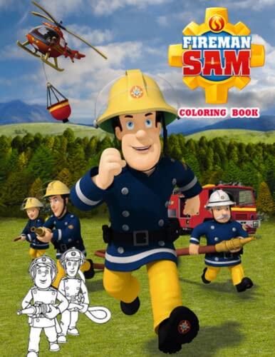 Fireman Sam Coloring Book: Jumbo Premium Edition - Coloring All Your Favorite Characters