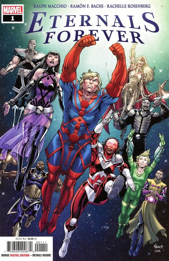 Eternals Forever #1 (One Shot) Cover A Regular Todd Nauck Cover By: Marvel