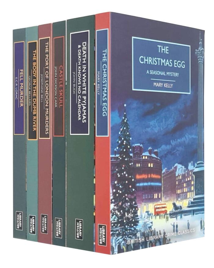 British Library Crime Classics Series 11 : 6 Books Collection Set