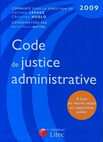 Code de justice administrative 2009