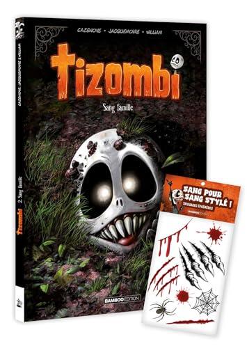 Tizombi - tome 02 + tatouages - édition limitée: Sang famille