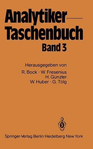 Analytiker-Taschenbuch (Analytiker-Taschenbuch, 3)