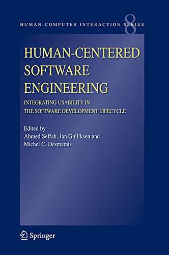 Humancentered Software Engineering Integrating Usability in the Software Development Lifecycle