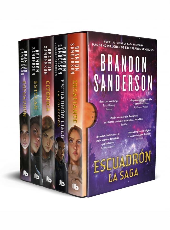 Estuche Escuadrón (Contiene: Escuadrón; Estelar; Citónica; Desafiante y Escuadrón Cielo) / Skyward Boxed Set: Skyward; Starsight; Cytonic and Defiant