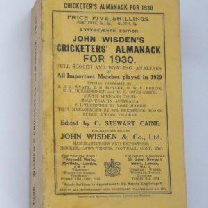 Wisden Cricketers' Almanack 1939