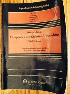 Excerpts from Comprehensive Criminal Procedure