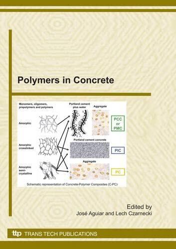 Polymers in Concrete: Special Topic Volume With Invited Peer Reviewed Papers Only