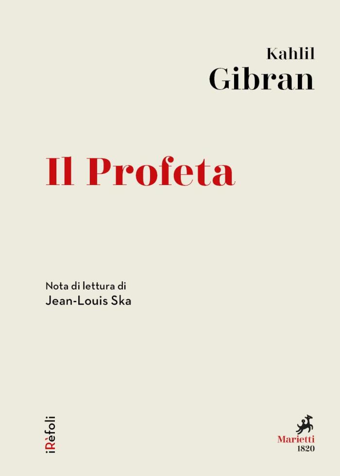 Il Profeta: Nota di lettura di Jean-Louis Ska (iRèfoli Vol. 4)