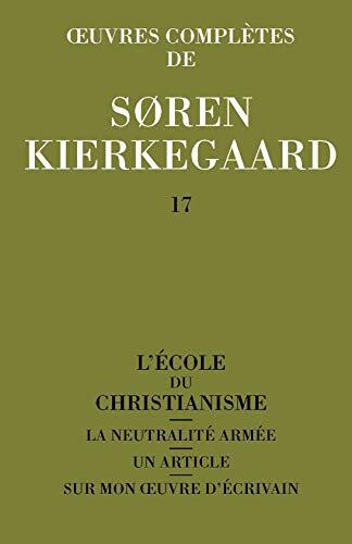 L'École du Christianisme; La Neutralité Armée; Un Article; Sur Mon Œuvre d'Écrivain