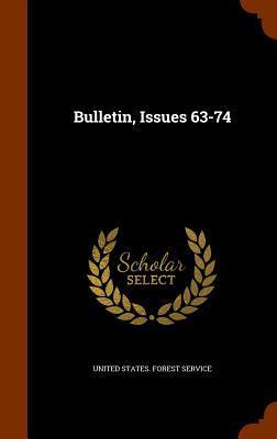 Bulletin, Issues 63-74
