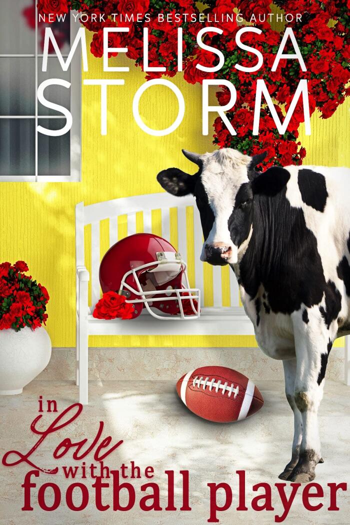 In Love with the Football Player: A Sweet Rancher Romance with a Football Twist