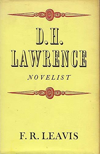 D. H. Lawrence: Novelist