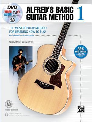 Alfred's Basic Guitar Method, Bk 1: The Most Popular Method for Learning How to Play, Book & Online Video/Audio/Software