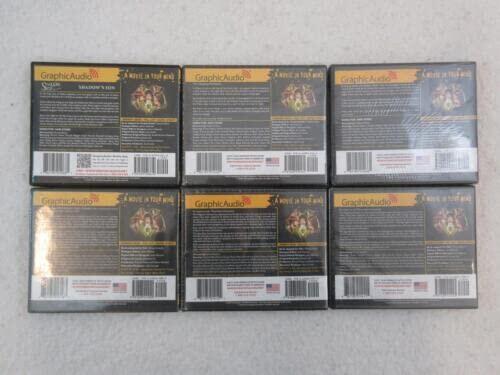 BOOK OF BLACK EARTH & SHADOW SAGA Audio Books 42 CDs SEALED