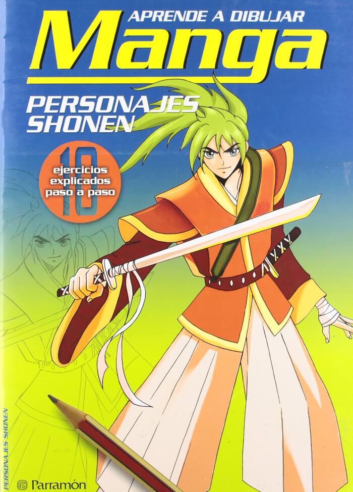 Personajes shonen: 10 ejercicios explicados paso a paso