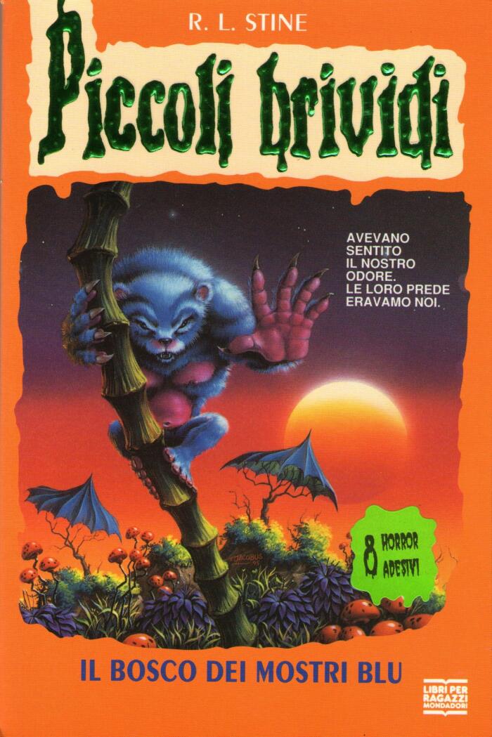 Il bosco dei mostri blu