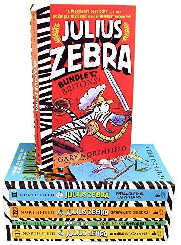Julius Zebra Rumble with the Romans (5 Books Collection Set)