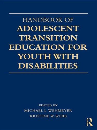 Handbook of Adolescent Transition Education for Youth with Disabilities