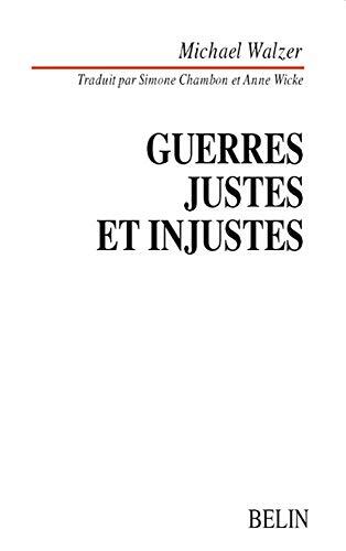 Guerres justes et injustes
