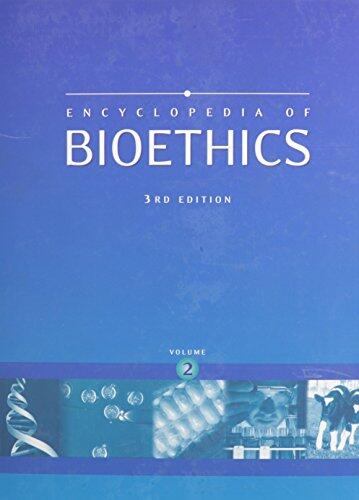 Encyclopedia of Bioethics, Volume 2: D-H