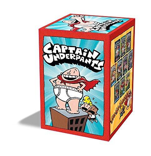 Captain Underpants 10 Book Box Set