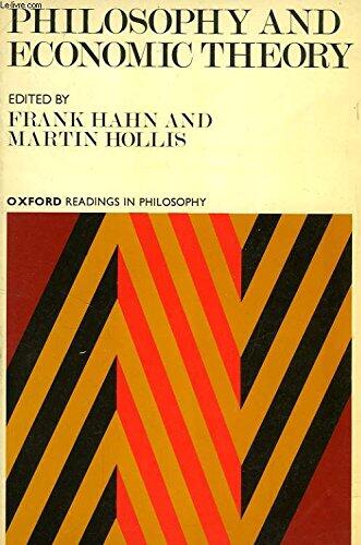 Philosophy and Economic Theory