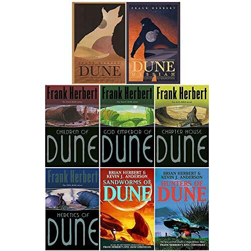 Frank Herbert Dune Series 6 Books Collection Set By Frank Herbert