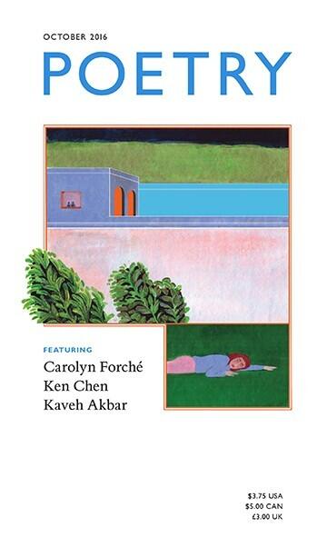 Poetry Foundation Magazine, October 2016