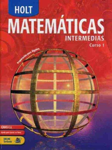 Math Course 1, Grade 6: Holt Mathematics