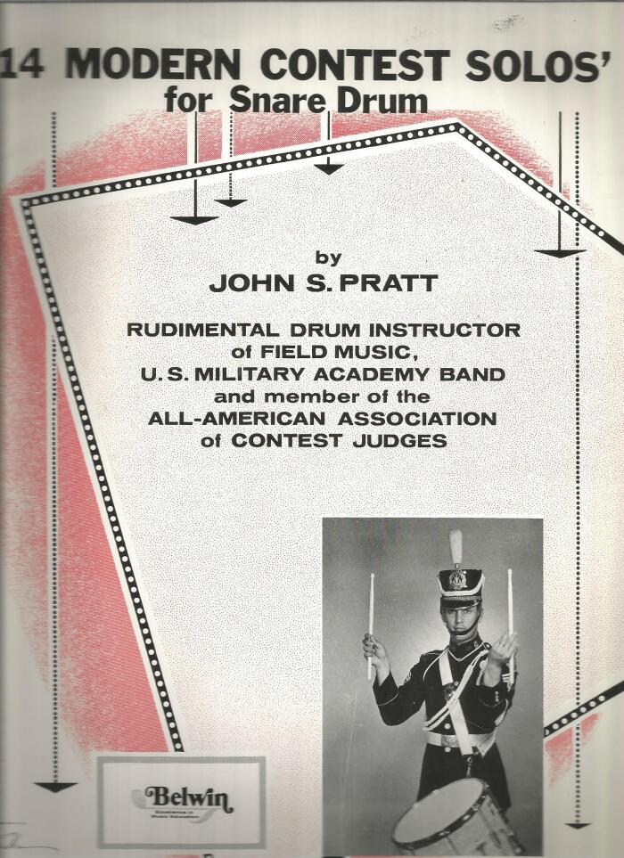 14 Modern Contest Solos for Snare Drum