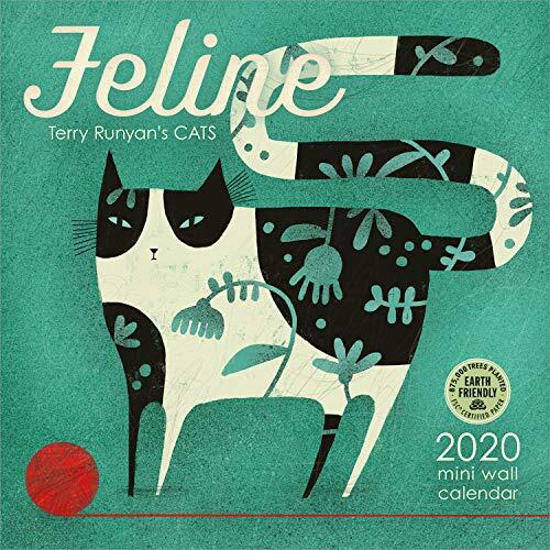 Feline 2020 Mini Wall Calendar