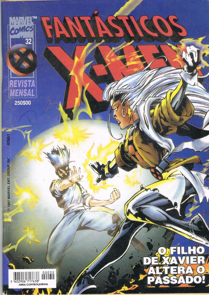Fantásticos X-Men n° 32 - O Filho de Xavier Altera o Passado!