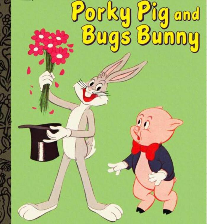Porky Pig and Bugs Bunny: Just Like Magic (Sleep Books for Toddlers)