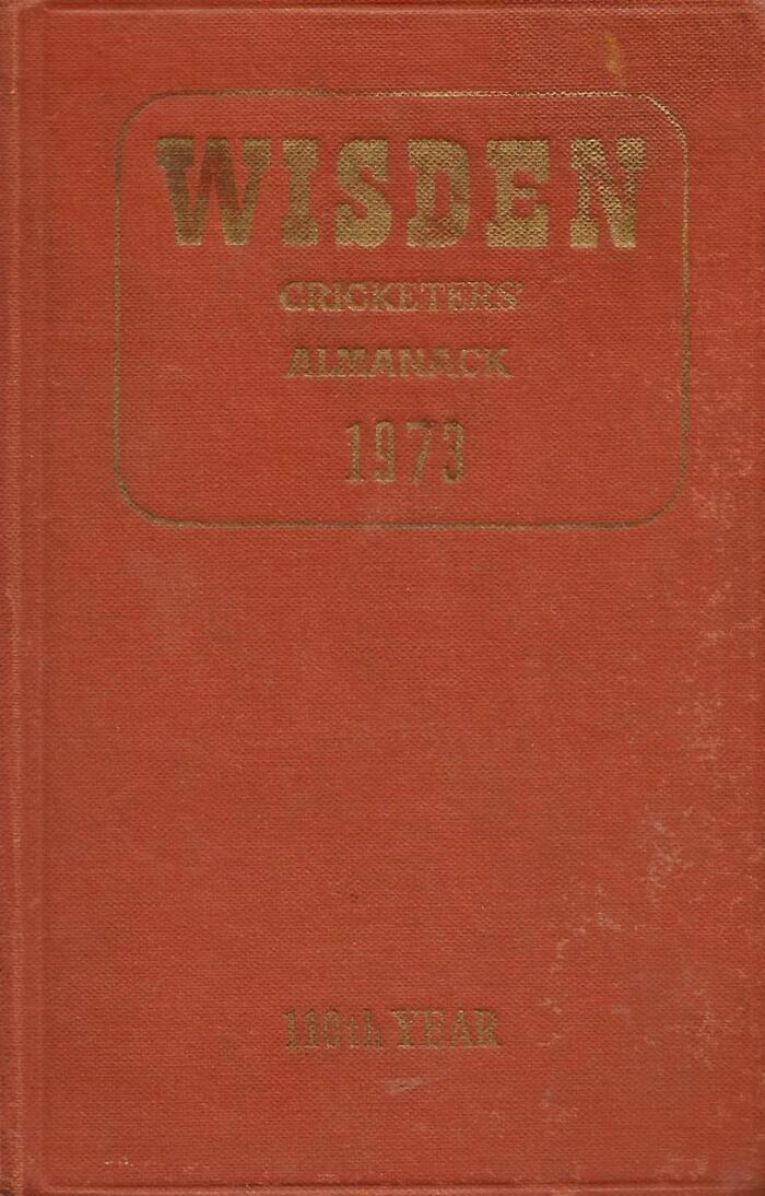 Wisden Cricketers' Almanack 1973